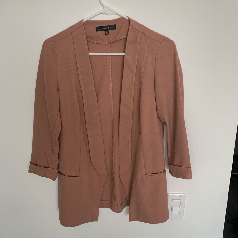 Dynamite Brown/Camel light blazer